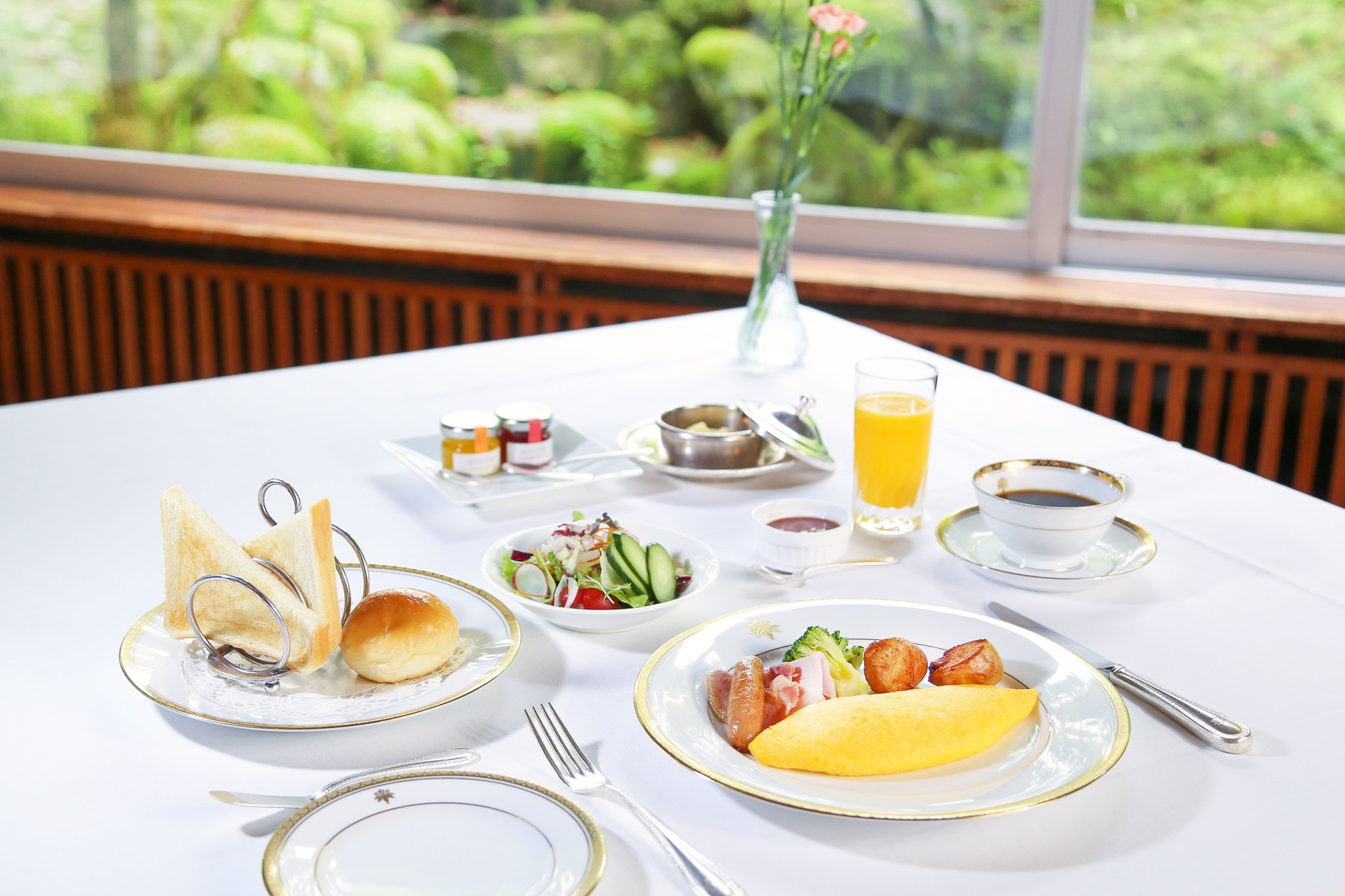 写真：朝食