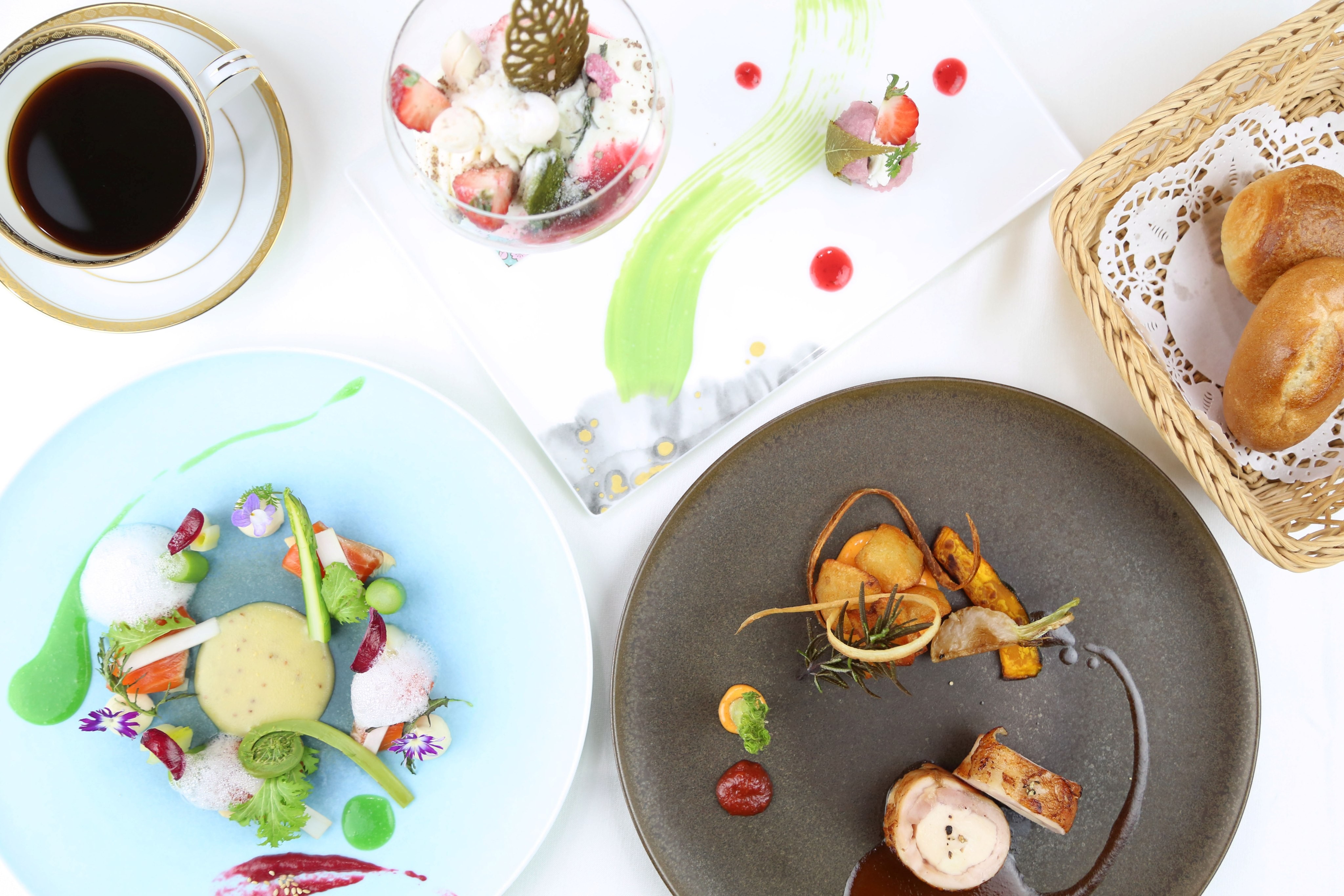 写真：プリフィックスランチ