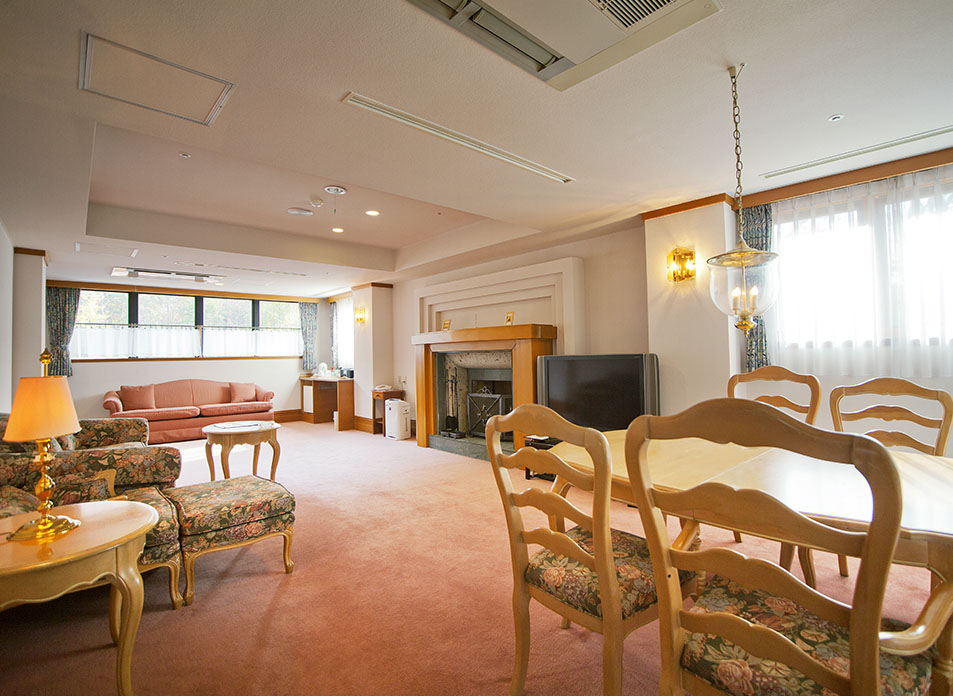 写真：中禅寺金谷ホテルの客室