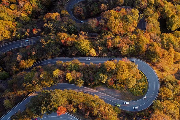 image : Irohazaka slope