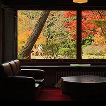 写真：中禅寺金谷ホテルの館内