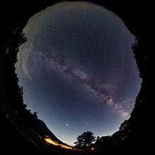 写真：夜空