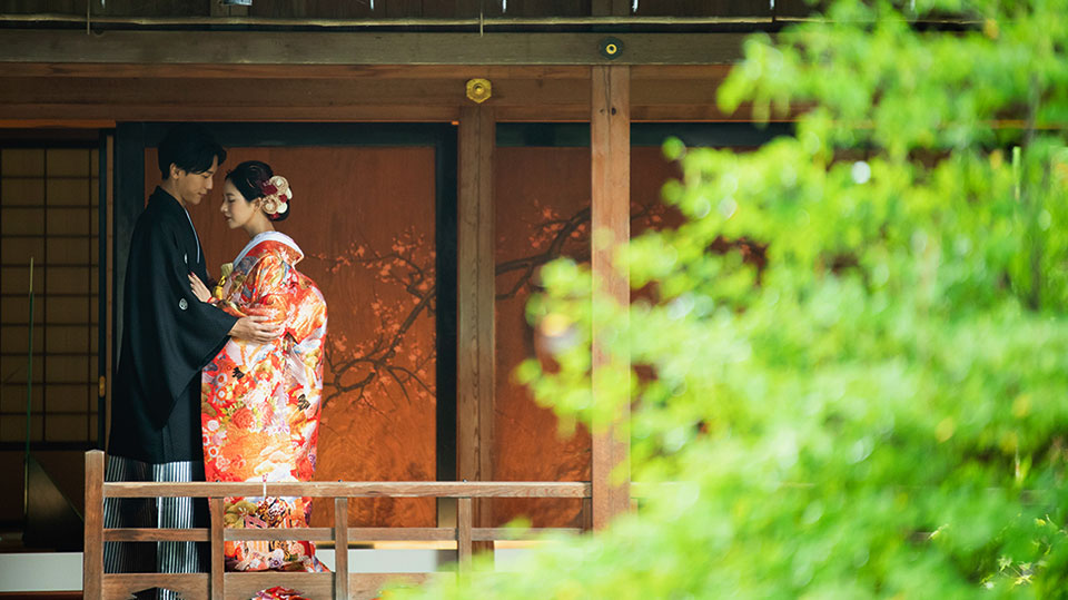 写真：世界遺産で行う挙式