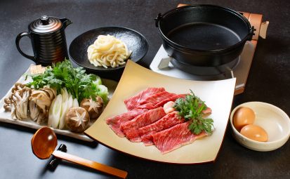 写真：～ とちぎ霧降高原牛すき焼き ～