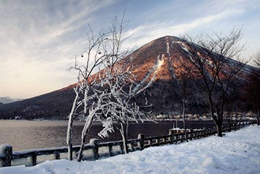 写真：男体山